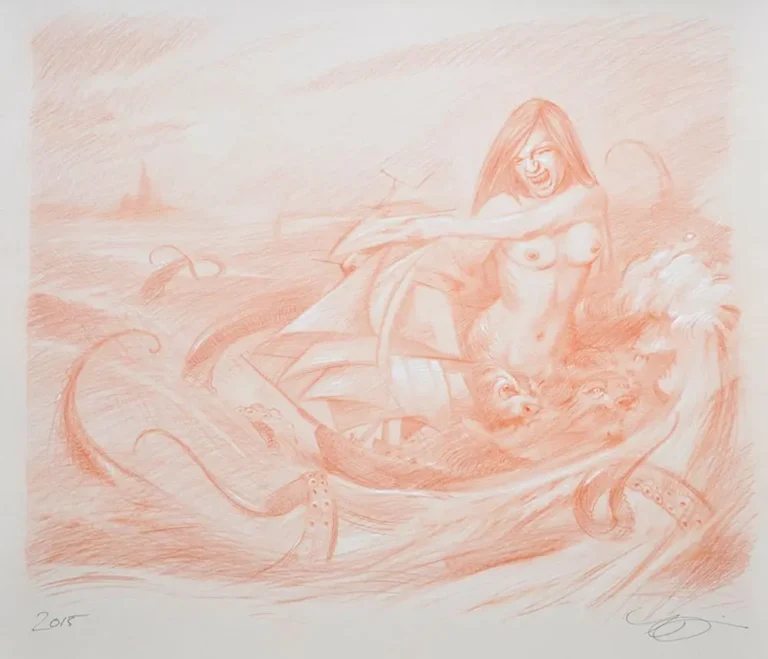 Study for Scylla