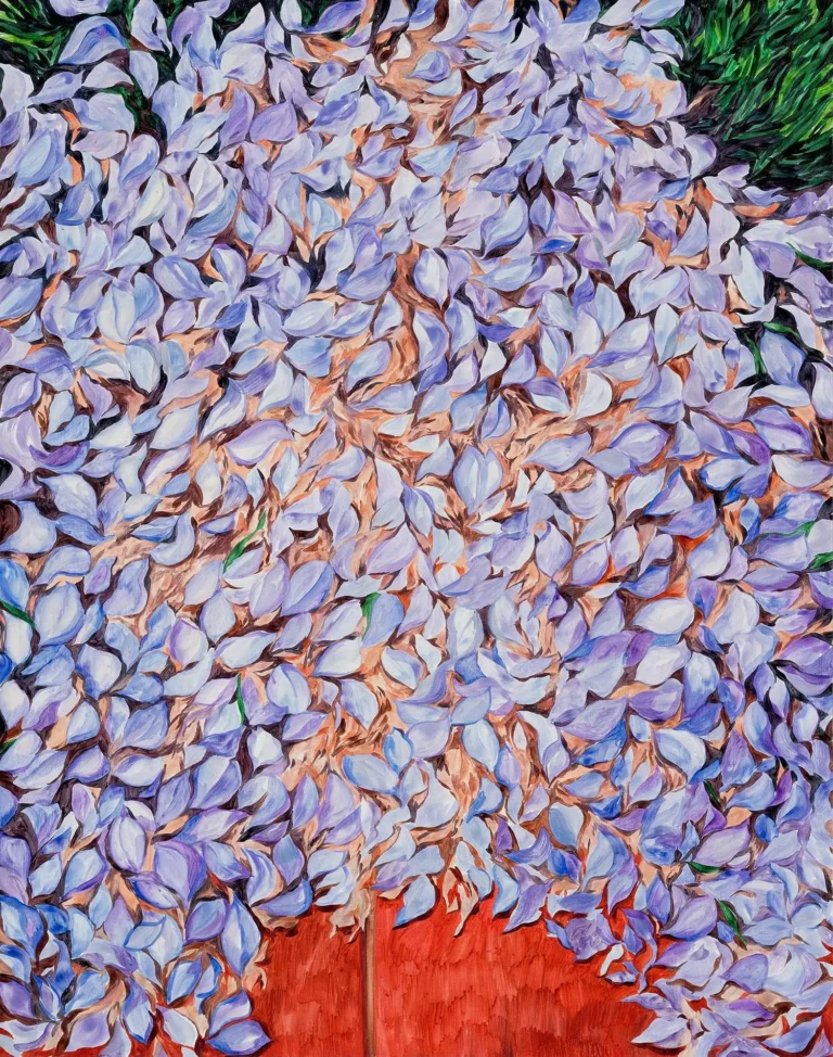 Wisteria underfoot