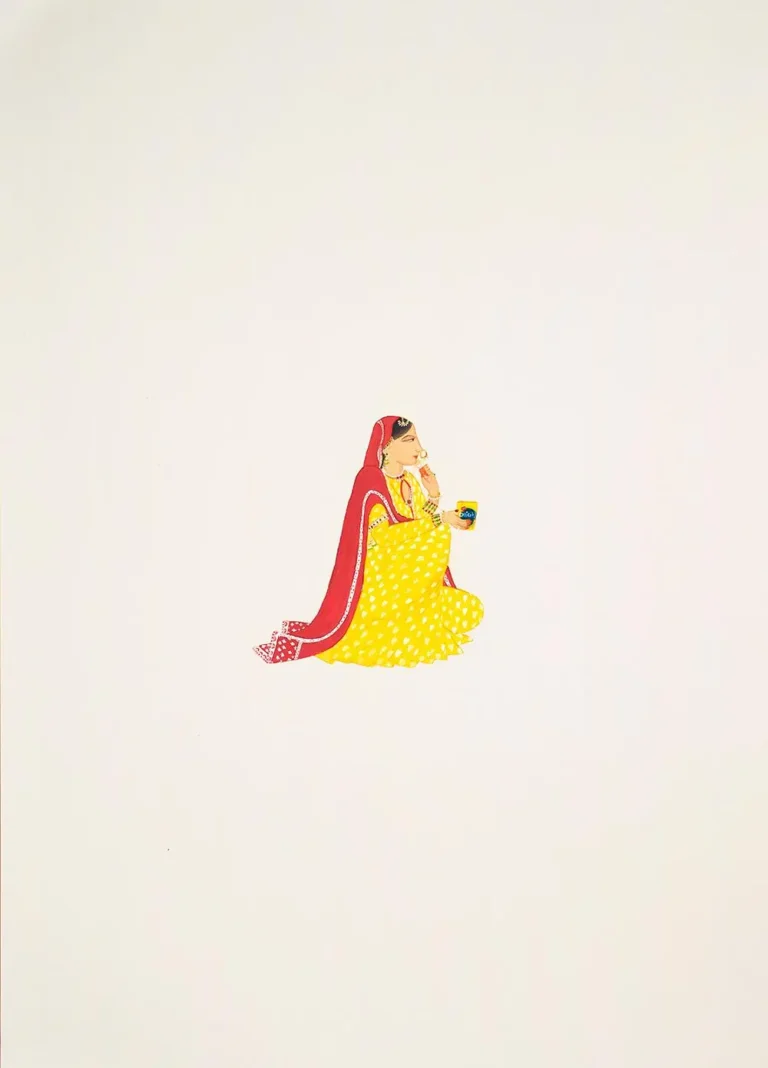 Lady sitting #2 from Oriental series
