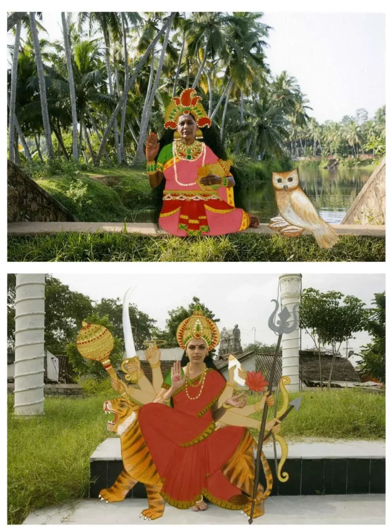 Mother/Bhumi and Self/Dhurga from Mother and I series