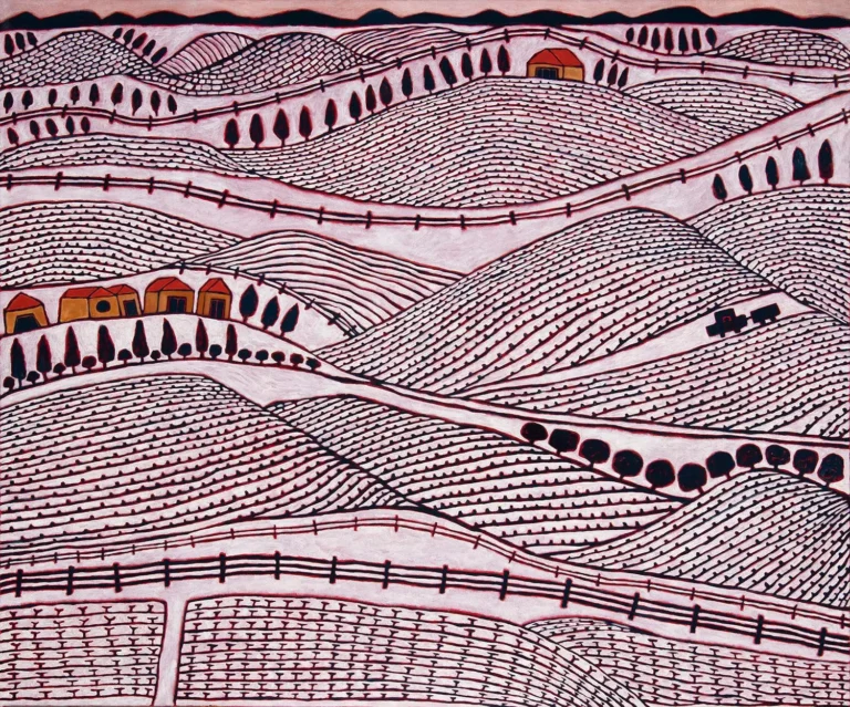 View to the hills