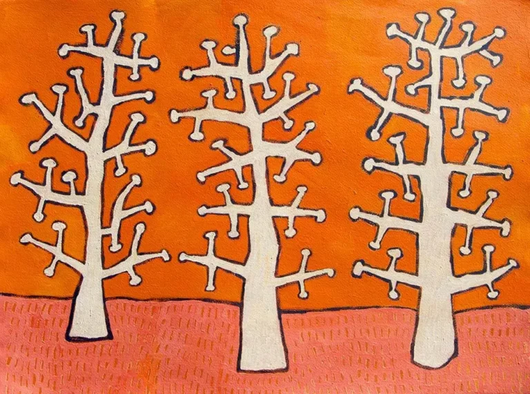 White gum triplets