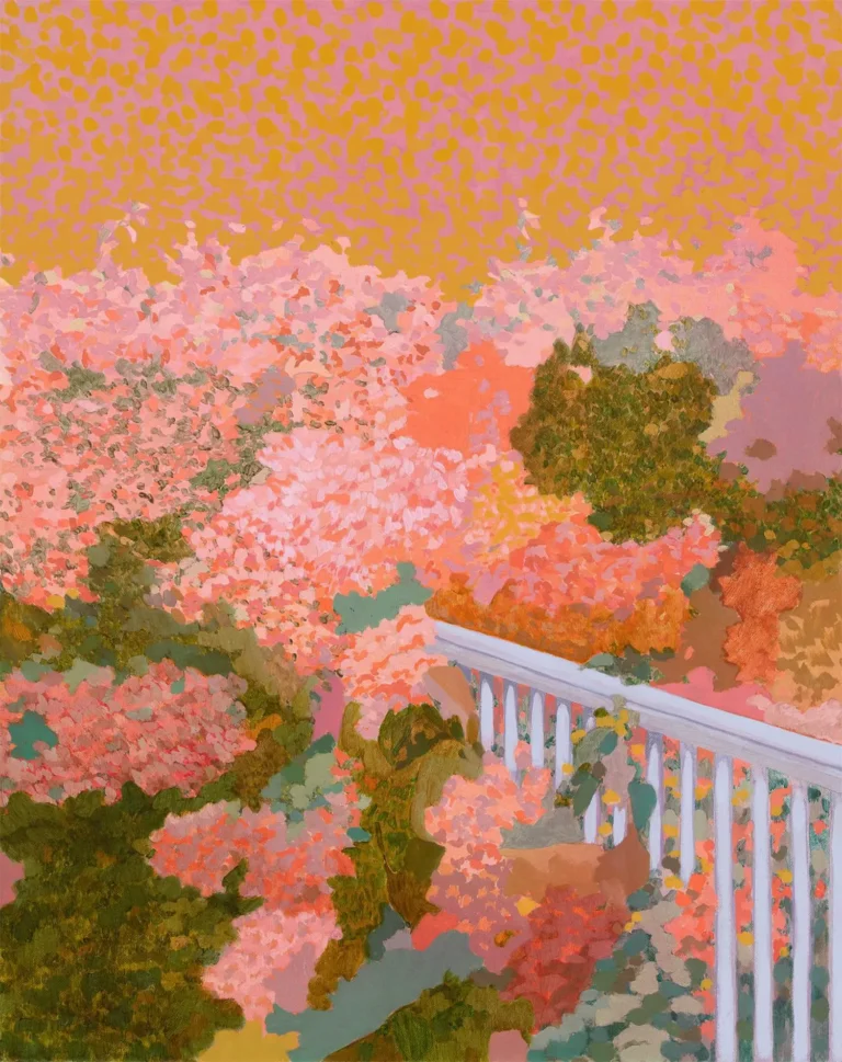 Bougainvillea at golden hour