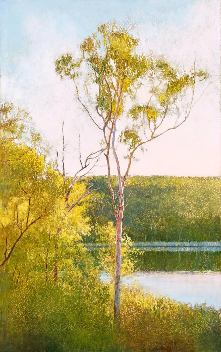 Wattles and gum, Blue Lake