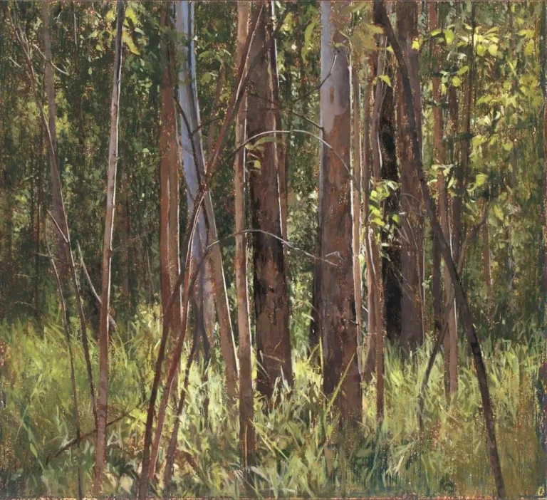 At the edge of the forest (early light)