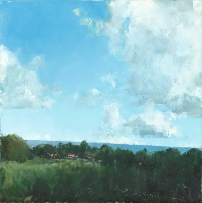 Towards the Blackall Range (gathering clouds)