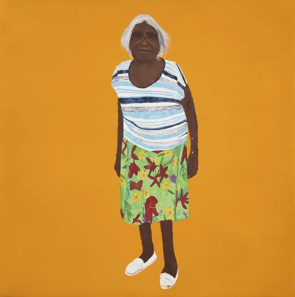 Richard Lewer, Iluwanti Ken, 2026, acrylic on linen, 200.0 x 200.0 cm