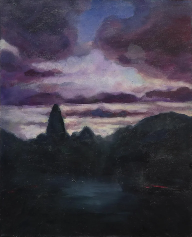 In the chilly darkness