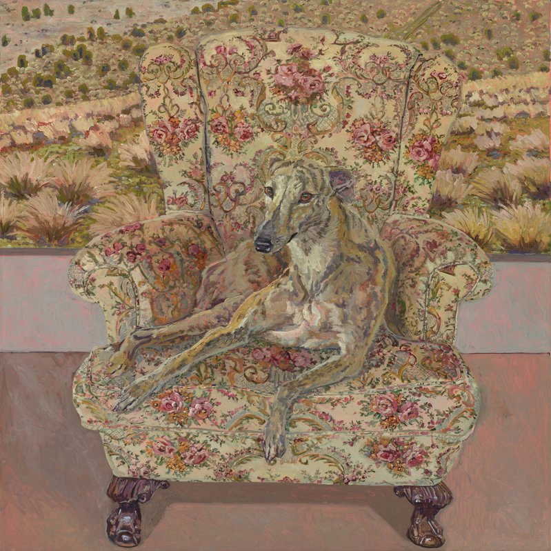 Lucy Culliton, Toolah, artist model, 2026, oil on canvas, 137.5 x 137.0 cm