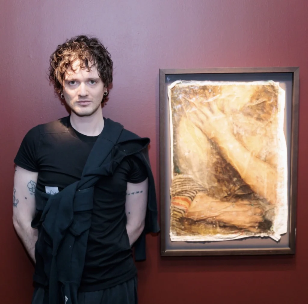 Drew Connor Holland with 'exceprts hand', 2026. Photography by Silversalt Photography