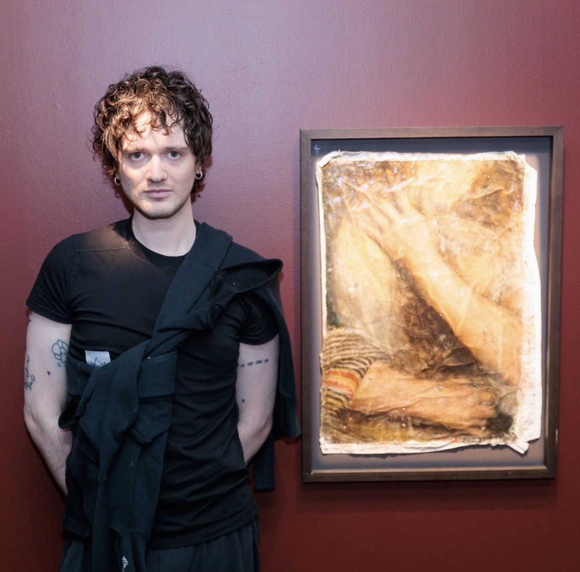 Drew Connor Holland with 'exceprts hand', 2026. Photography by Silversalt Photography