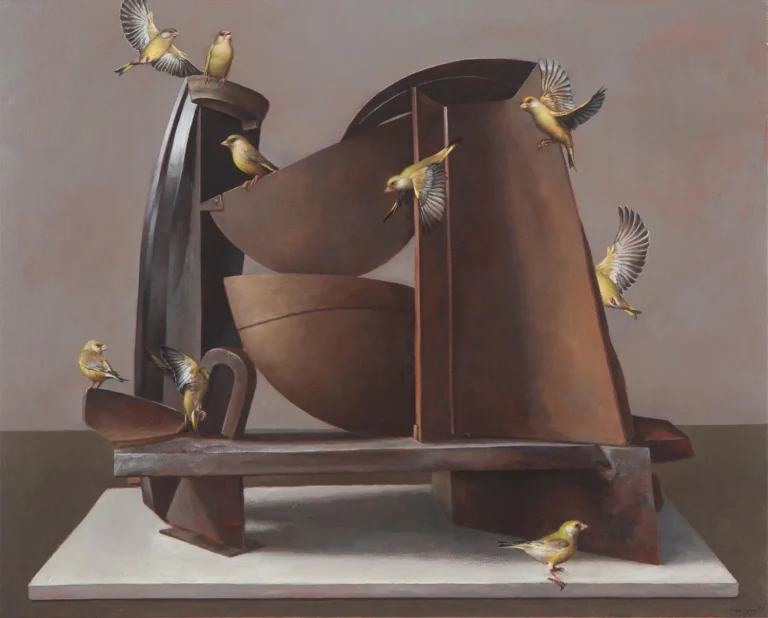 Caro with Finches