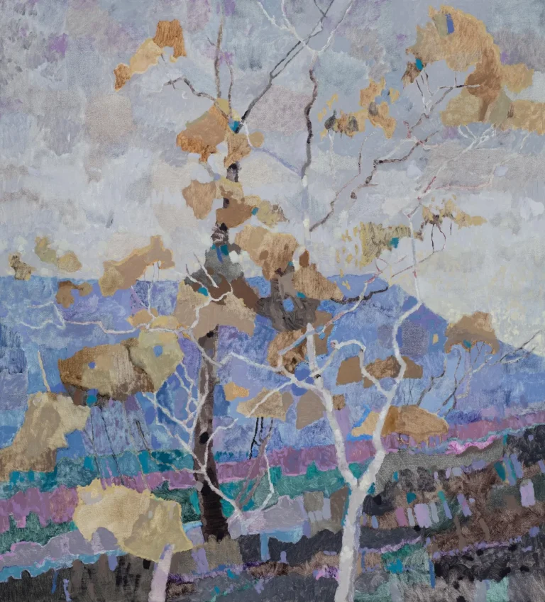 View of Mount Macedon, grey