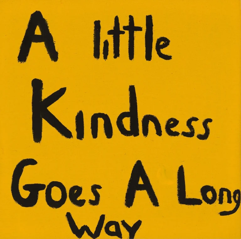 A little kindness goes a long way