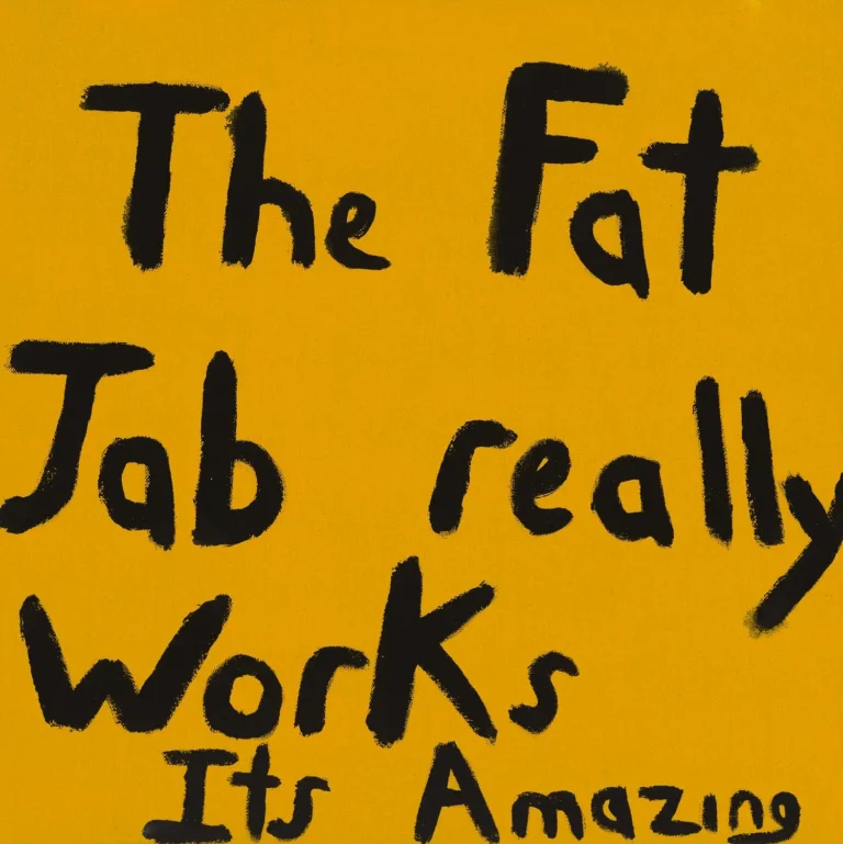 The fat jab really works
